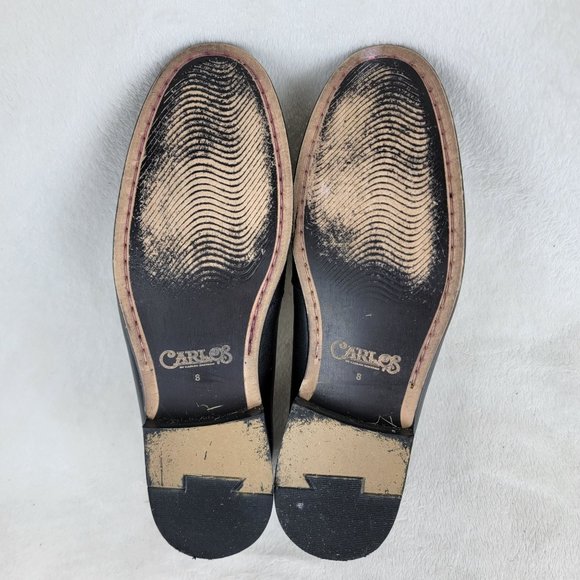 Carlos By Carlos Stanana Milagro Bit Black Calfskin Leather Slip On Loafer 8.5D main image 11